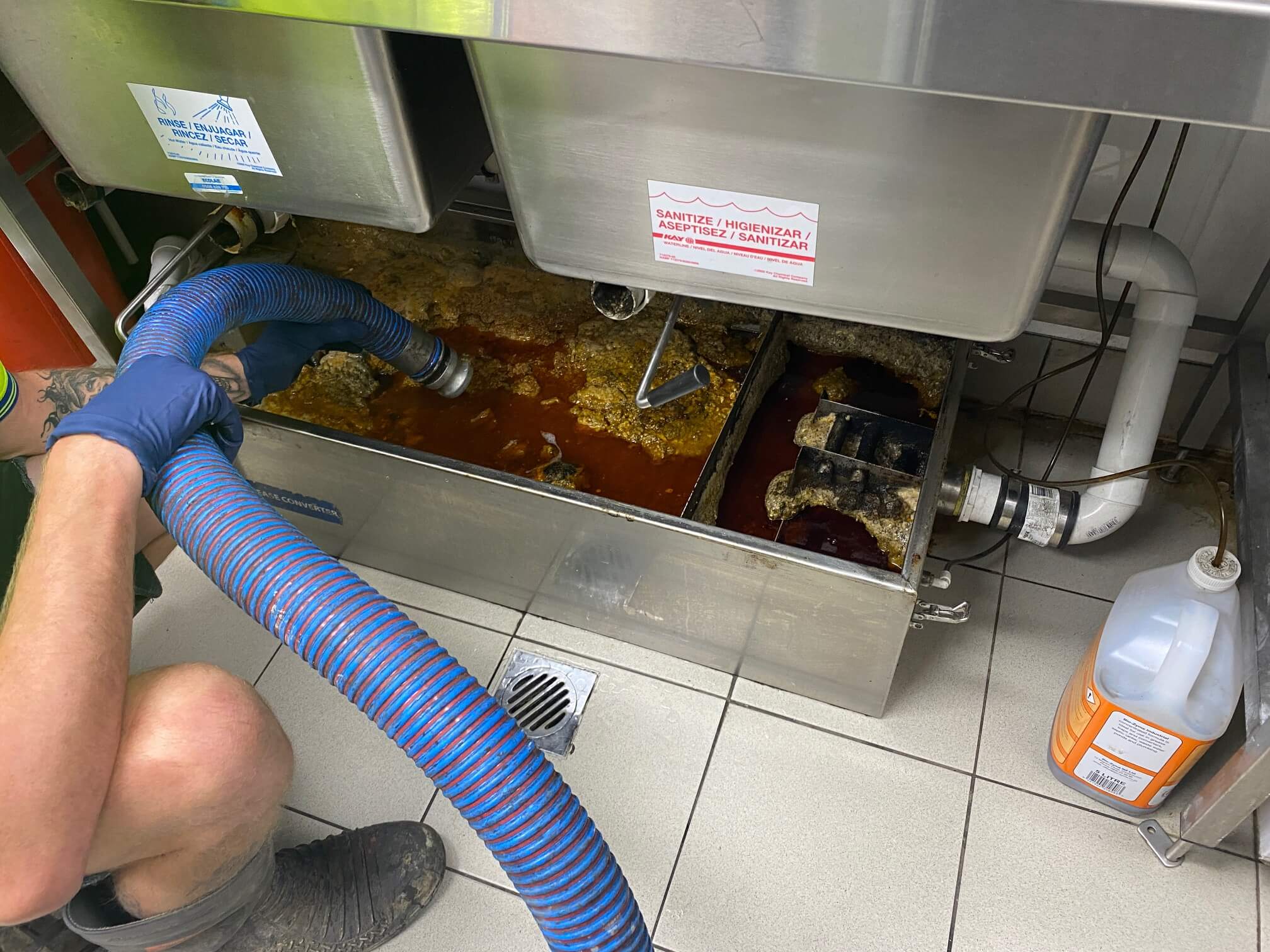 Grease Trap Cleaning in Westchase
